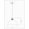 Z-Lite Landry 1 Light Pendant, Matte Black & Brushed Nickel 1004P10-MB-BN - alternate 8
